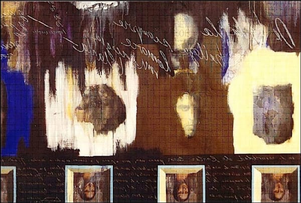 Carlos Betancourt, ..Y Mona Lisa (detail view), 1997