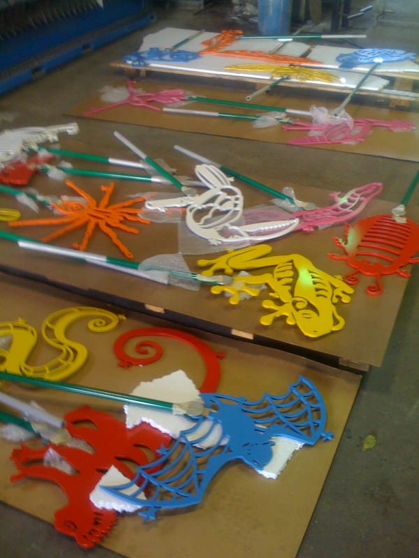 Carlos Betancourt in collaboration with Alberto Latorre, Still Zoo ( public art commission), 2008