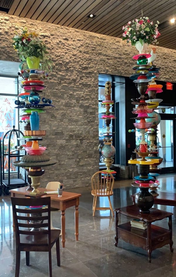 Carlos Betancourt, (East Hotel commission for Art Basel Week, Miami) On the Edge: The Hopeful Forest, 2019-2020