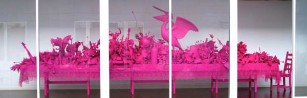Carlos Betancourt, Let Them Feel Pink ( video link to publicity for event ), 2012