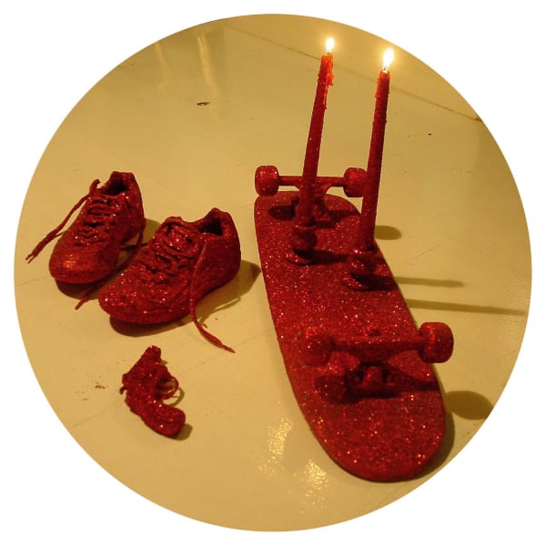 Carlos Betancourt, Untitled, (skateboard porthole), 2003