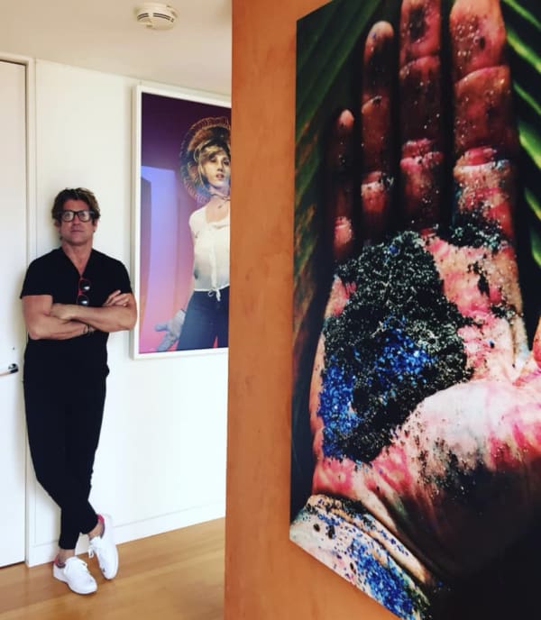 Carlos Betancourt, Think Ahead Love Eye ( private residence), 2001