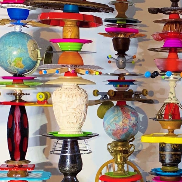 Carlos Betancourt, (detail) On the Edge: The Hopeful Forest (flores en cristal), 2019