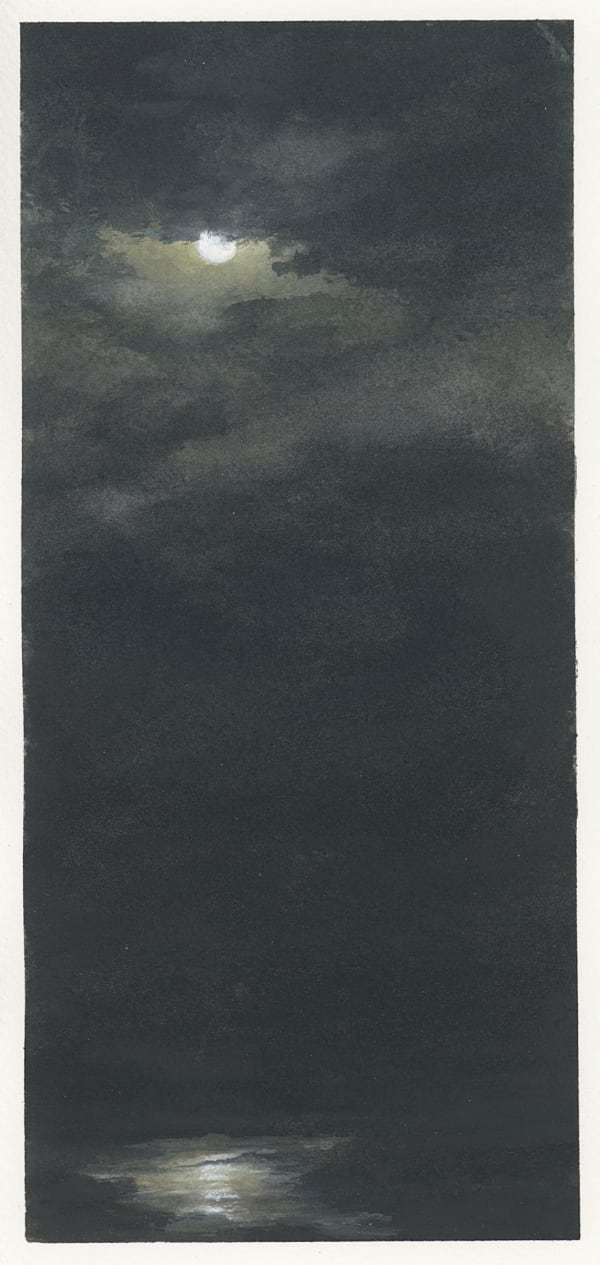 Dozier Bell, Flooded, night, 2021