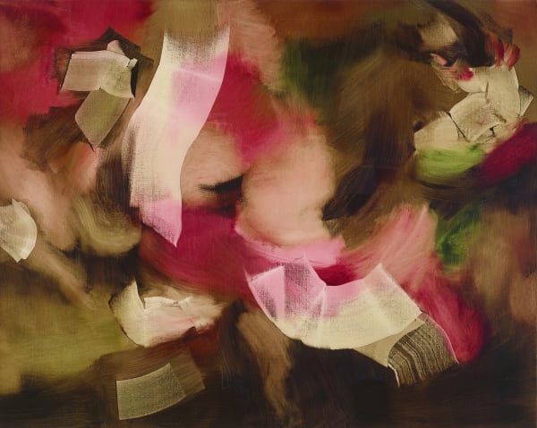 Elise Ansel Sardanapalus, 2021 oil on linen 40 x 50 inches