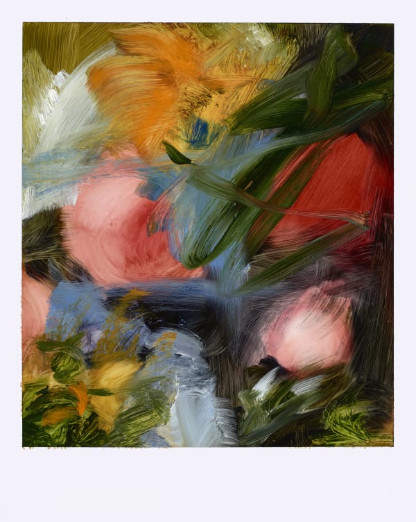 Elise Ansel oil study III for Ruysch Flower Details, 2019 oil on paper 20 x 16 inches (sheet) 16 x 14 inches (image) (ANSEL 2)