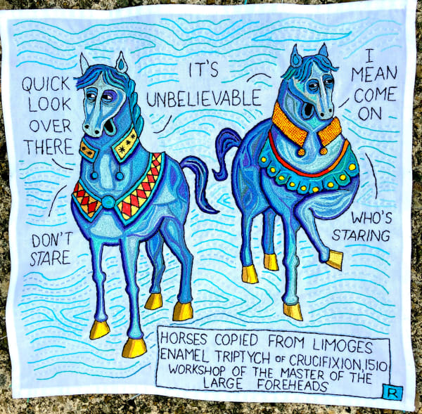 Roz Chast, Horse Chat, 2024