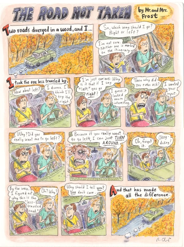 Roz Chast, The Road Not Taken, nd