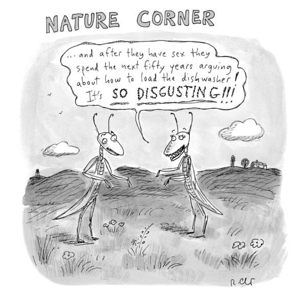 Roz Chast, Nature Corner, 2020, Jan. 20