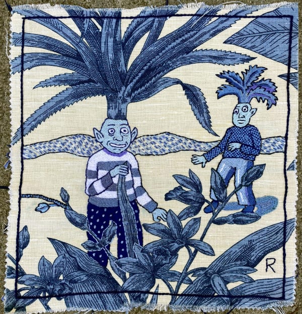 Roz Chast, Blue Plants, 2023