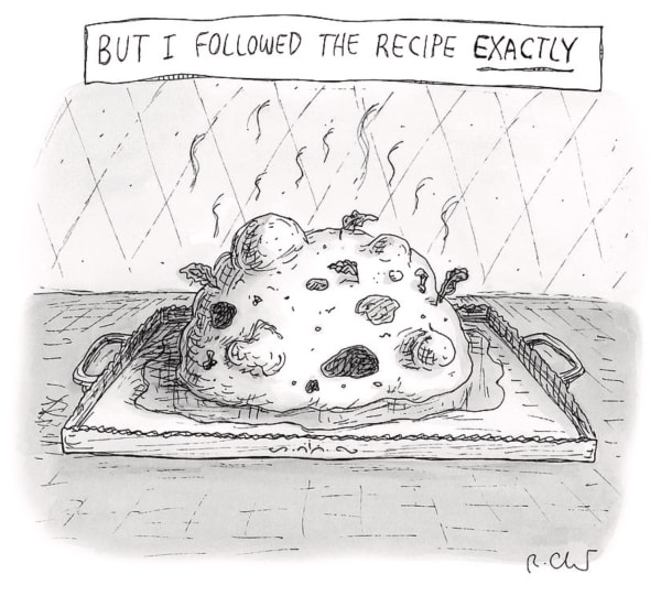 Roz Chast, But I Followed the Recipe, 2022, Jan. 3