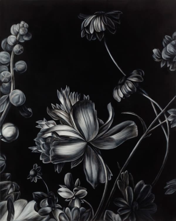 Shelley Reed, Bouquet 4 (after van Huysum), 2022