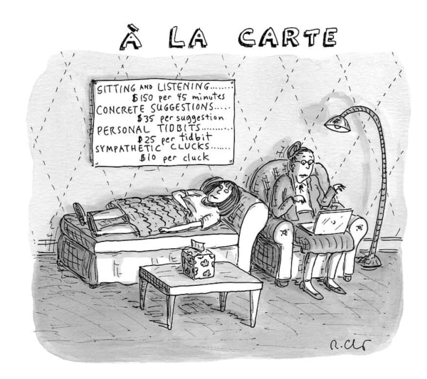 Roz Chast A la Carte, 2015, Oct. 5 ink on paper 11 x 8.5 inches (sheet) (CHAST 340)