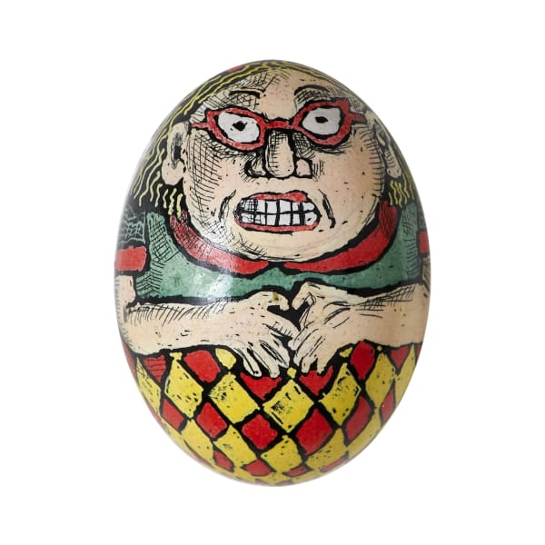 Roz Chast, Egg Person (Egg #77), 2010-13