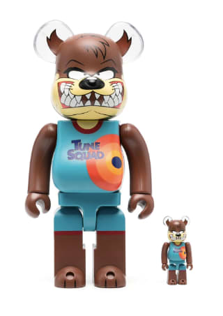 Be@rbrick, Be@brick x Space Jam Tasmanian Devil 100% + 400% figure set