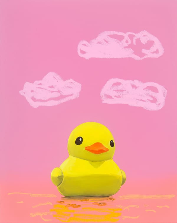 “Summer Drift No. 2", painting by Adam Umbach American artist based in Brooklyn. Available at Carousel Fine Art in Atlanta.