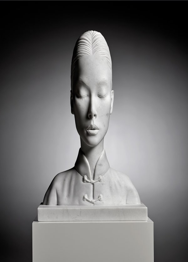 “Ushi”, sculpture by Isabelle Scheltjens artist from Belgium. Available at Carousel Fine West Palm Beach.