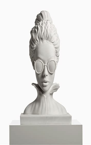 “Holly”, sculpture by Isabelle Scheltjens artist from Belgium. Available at Carousel Fine Art Atlanta.