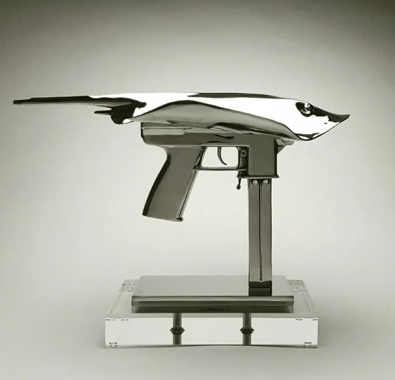 “Gatray”, sculpture by Christopher Schulz artist from United States, based in California. Available at Carousel Fine Art Atlanta.