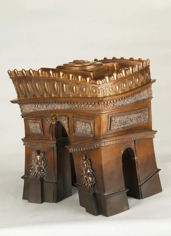 “La Porte de Paris” , sculpture by Alain Godon artist from France. Available at Carousel Fine Art Miami.