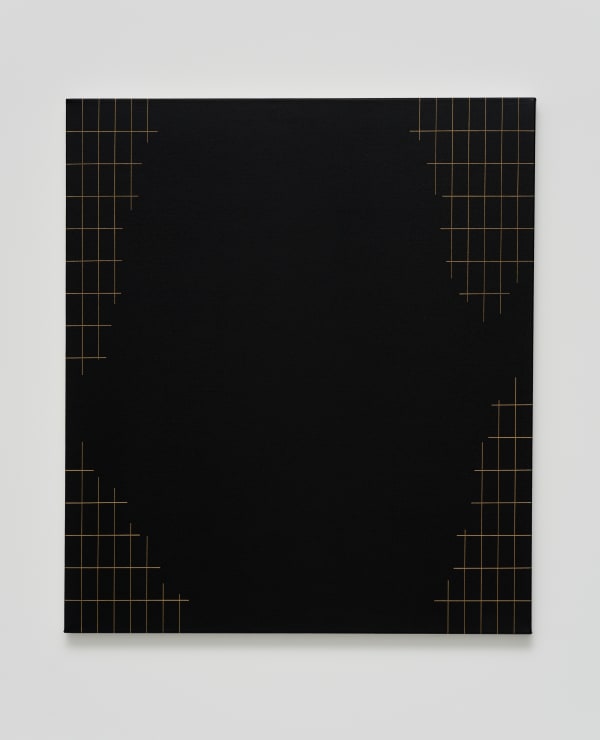 Untitled (grid with large trim), 2017