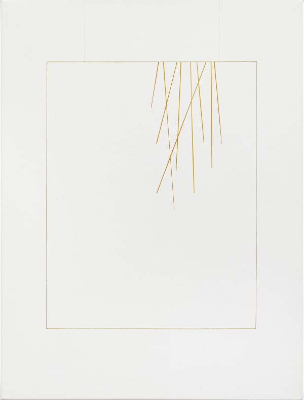 Untitled (suspended metal structure), 2021