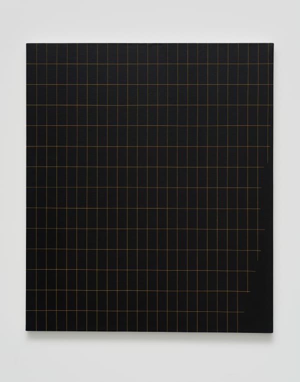 Untitled (grid with bottom side trim), 2017
