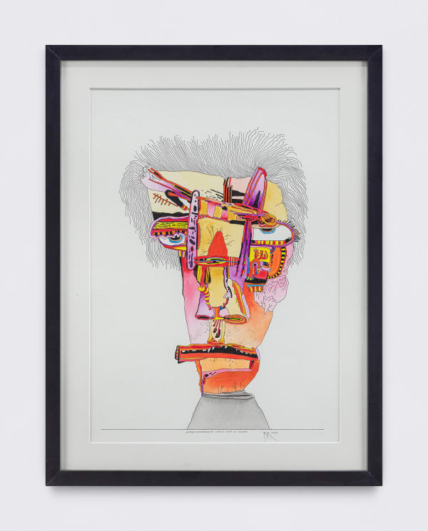 Homem Estupefacto com o Caos do Mundo, 2017