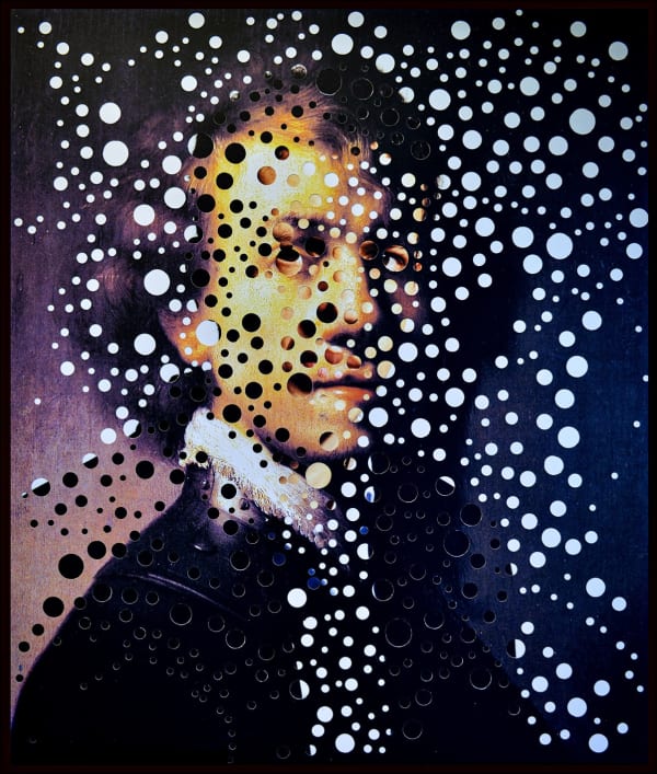 Self-portrait with young Rembrandt, 2001/2014