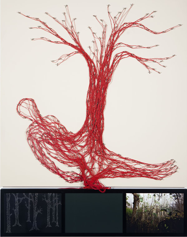 from the series Illuminated Pictograms - The Tree Man, 2010