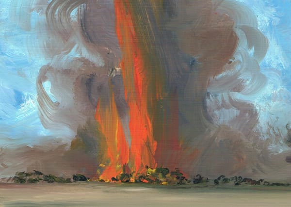 Shonah Trescott, Black Summer 2, 2022