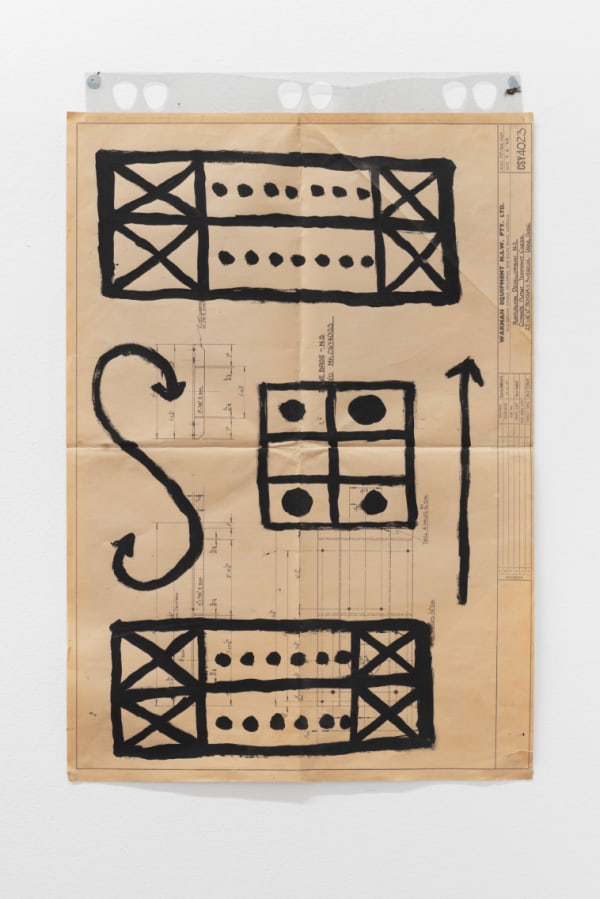 Lindsay Nelson Jakamarra, Ceremonial Motif I, 2023