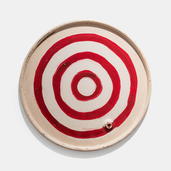 Tennant Creek Brio, Target Eye V - Clifford Thompson Japaljarri, 2023