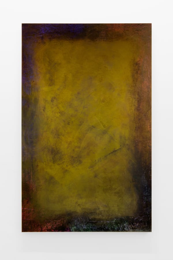 Mel O'Callaghan, Mineral Painting (World tangled up in creepers, syllables, woodbine, colours and words), 2025