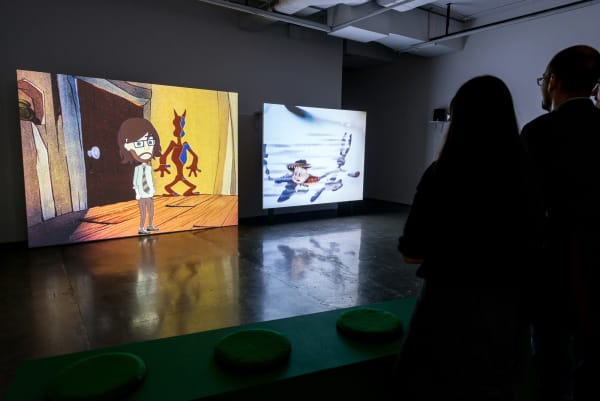 Andy Holden, Laws of Motion in A Cartoon Landscape II, 2011-2016