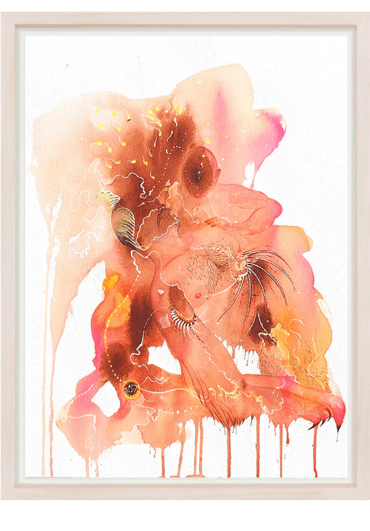 Wang Haiyang, Human Beast Ghost, 2022