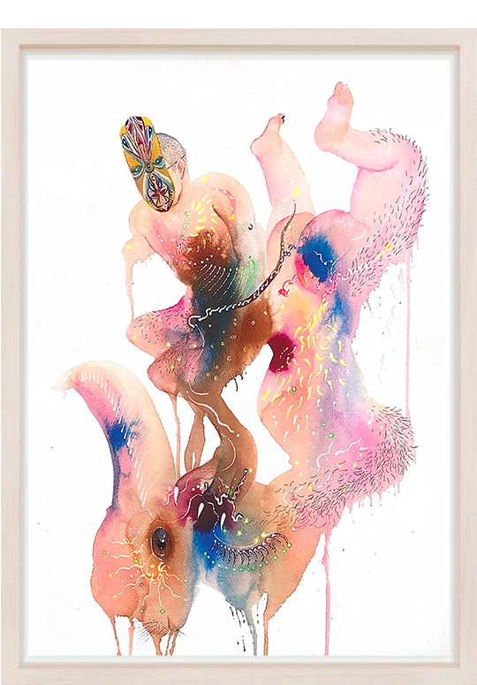 Wang Haiyang, Human Beast Ghost, 2022
