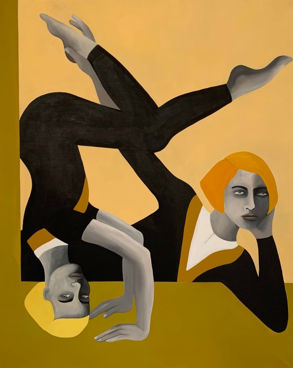 Rebecca Brodskis, Head stand, 2020