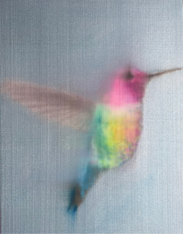 Silver Blue Hummingbird, 2021