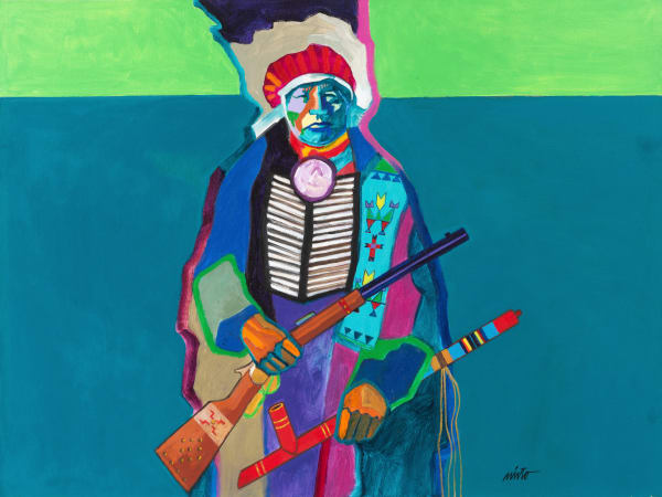 Iron Man Holding Tools of the Trade