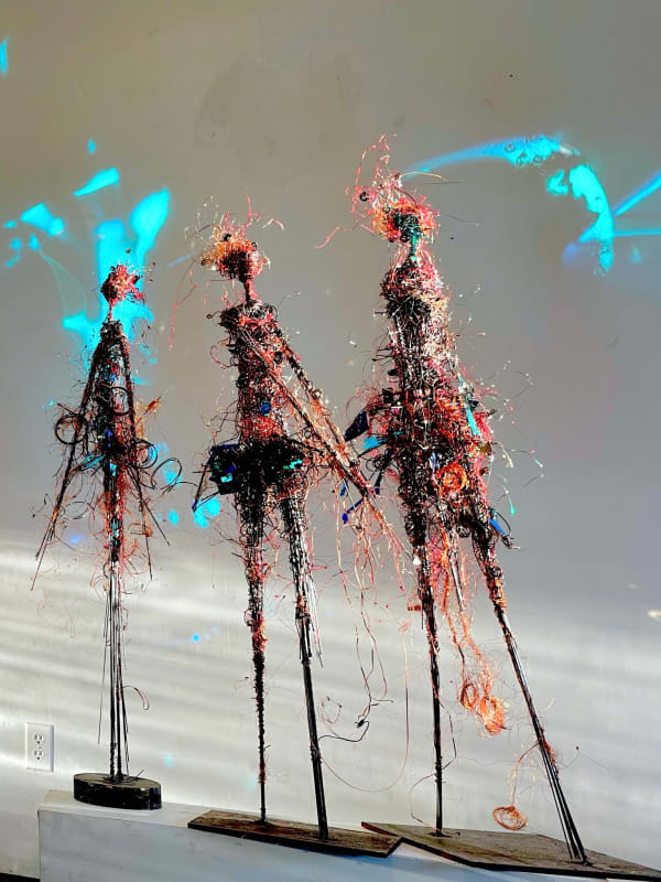Chaos/ Order Three Figures