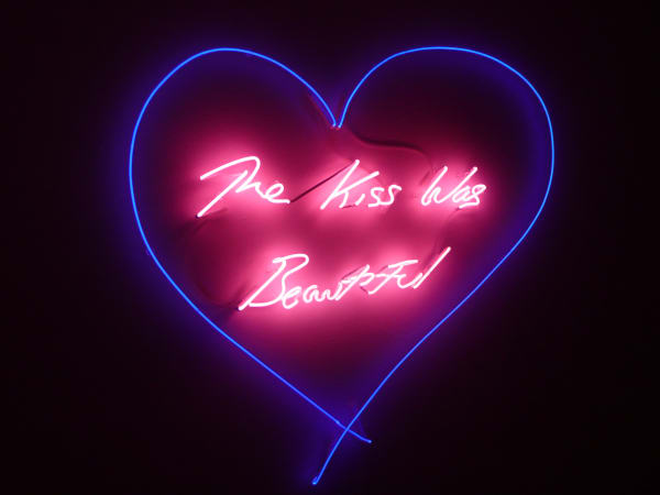 The Kiss Was Beautiful (Blue Heart)