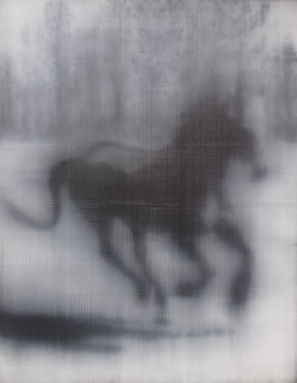 Running Horse with Shadow, 2022
