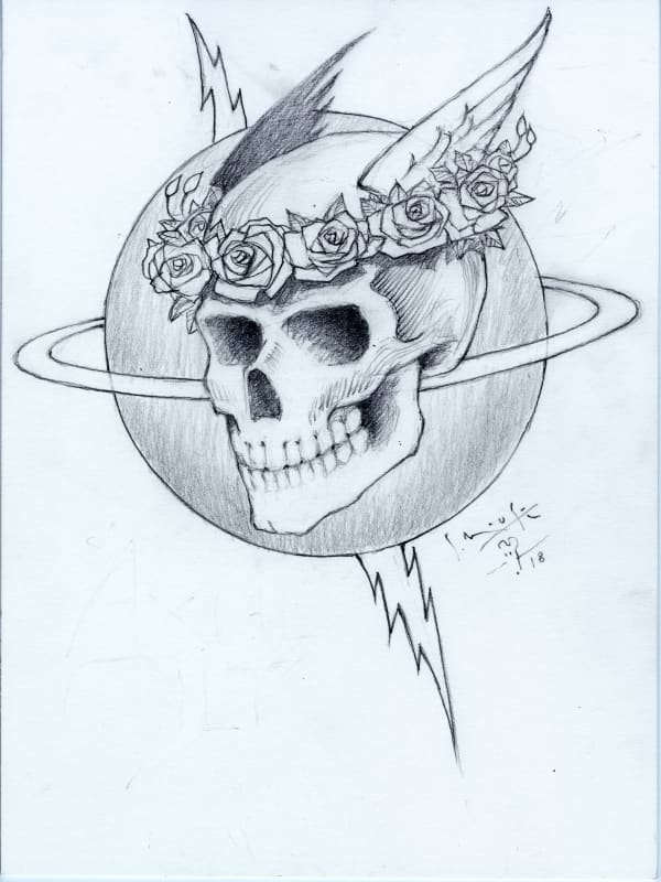 Flying Skull