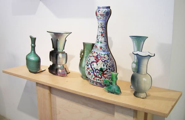 Stephanie Syjuco, Green Selection from Raiders: International Booty, Bountiful Harvest (Selections from the A____ A__ M______), 2011