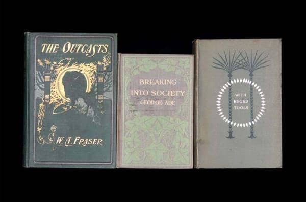 Nina Katchadourian, The Outcasts from the series Once Upon a Time in Delaware/In Quest of the Perfect Book, 2012 ("Sorted Books" project, 1993-ongoing), 2012