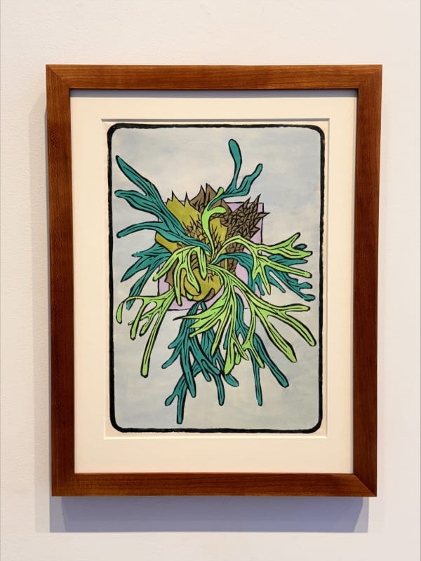 Al Lewis, Staghorn (grey variation), 2020