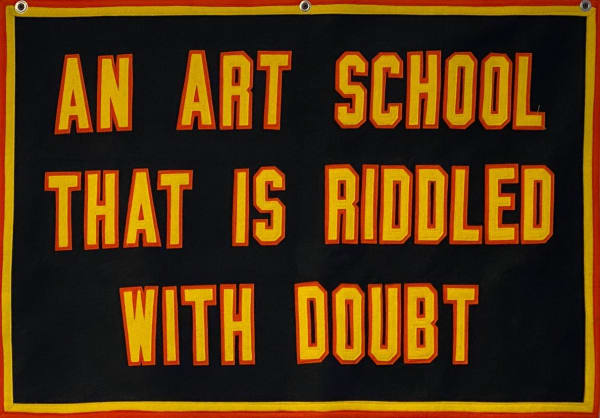 Jon Rubin, An Art School That Is Riddled With Doubt in the series "An art school that is riddled with doubt", 2018 - 2023