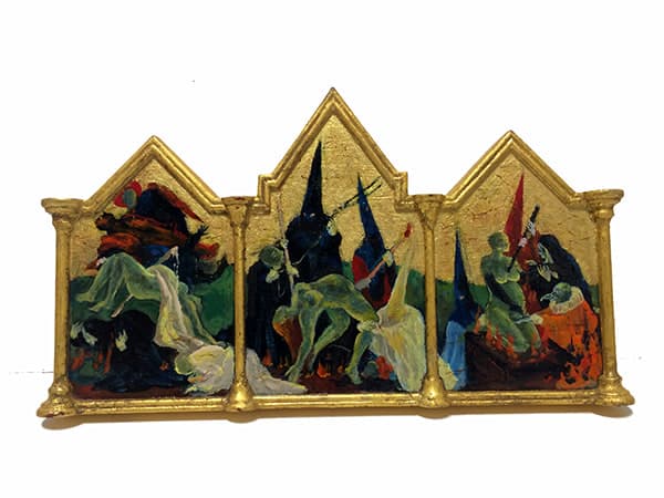 Masami Teraoka, Semana Santa/Barbecue Torture, 2001