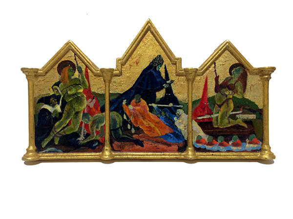 Masami Teraoka, Semana Santa/The Same Sex Marriage, 2001